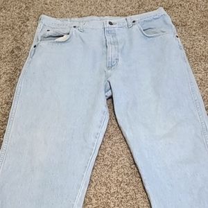 Light wash vintage wrangler jeans